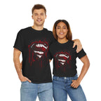 Superman Bloody S Shield Sacrifice Black Unisex T-Shirt