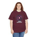 Teen Titans Star Graphic Tee — DC Star Sapphire Gem Logo T-Shirt