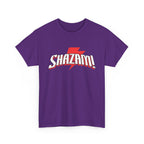 Shazam! Lightning Logo T-Shirt — Retro Comic Superhero Tee