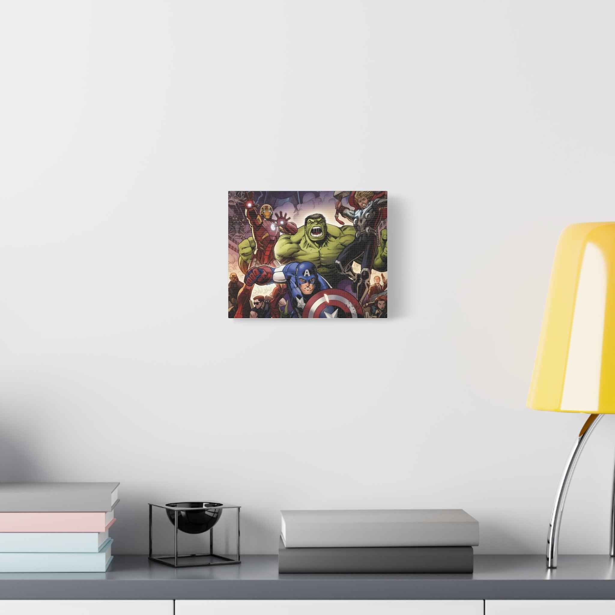 Superhero Canvas Art - Avengers Wall Decor