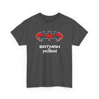 Batman & Robin 1997 Red Bat Emblem T‑Shirt - Batfamily shirt - George Clooney 90s Batman movie shirt