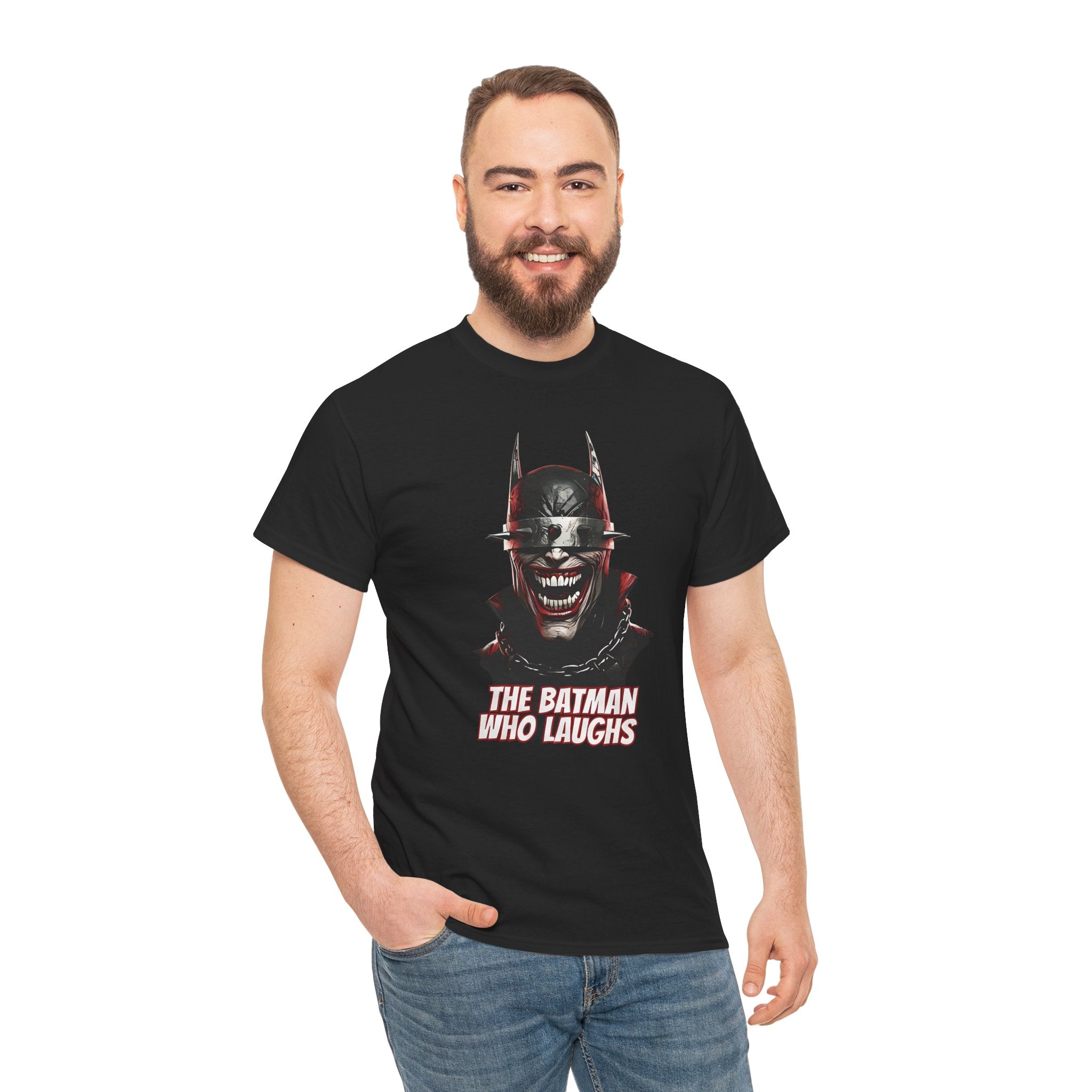 The Batman Who Laughs Unisex Premium Graphic T-Shirt - Dark DC Multiverse Edition