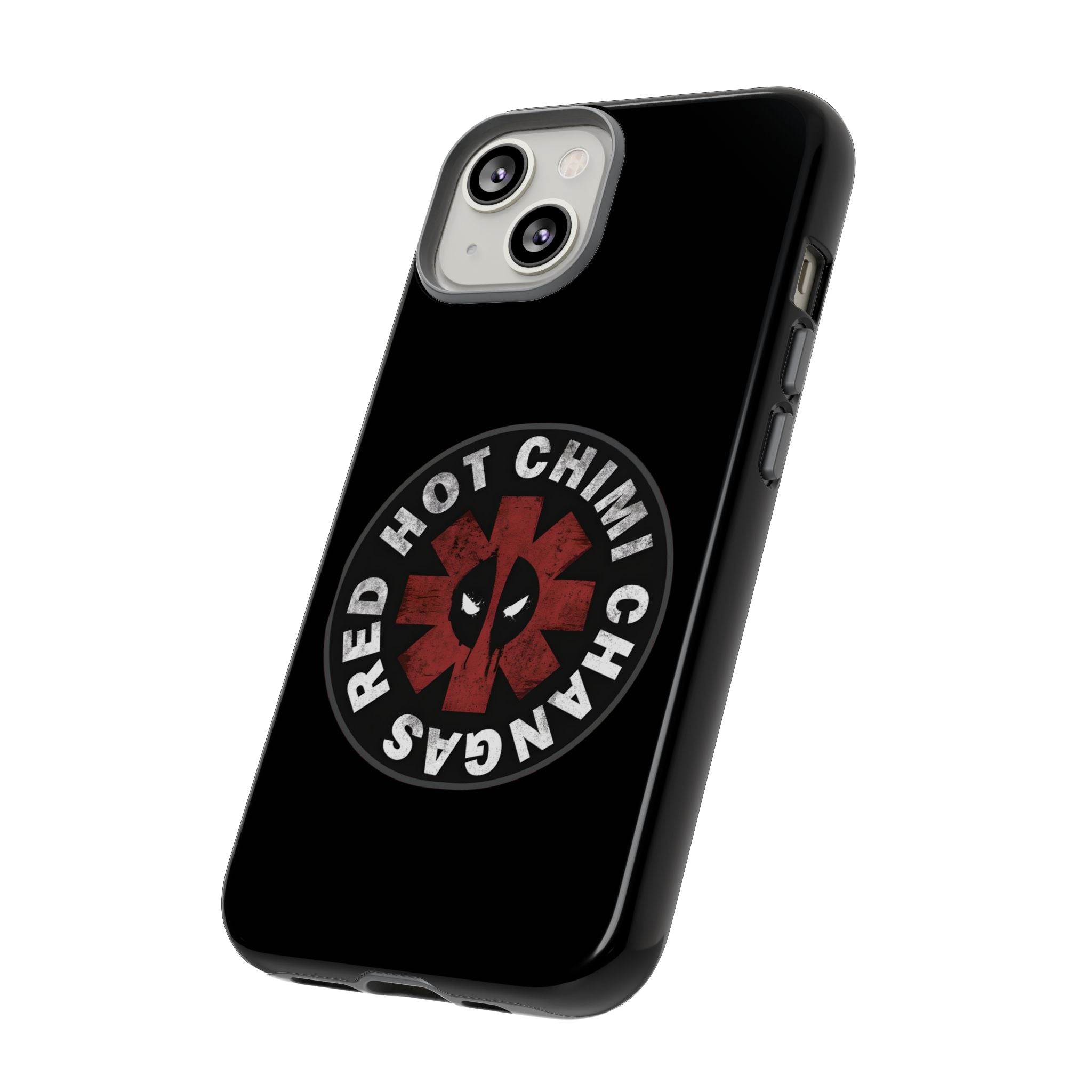 Deadpool: Chimi Chagans Hard Case for iPhone 17, 17 Air, 17 Pro Max, 16, 15, 14