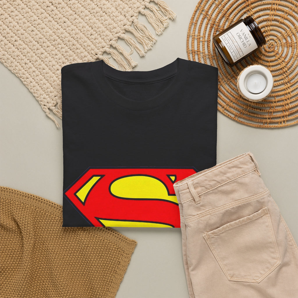 Classic Superman Shield Logo Unisex T-Shirt — Man of Steel "S" Emblem Tee