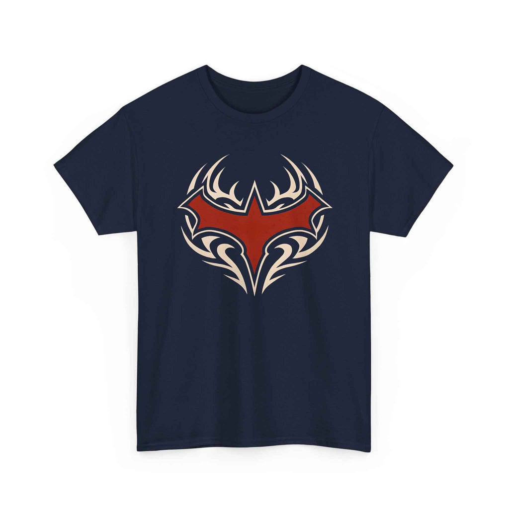 Tribal Batman Red Bat-Symbol Unisex Graphic T-Shirt