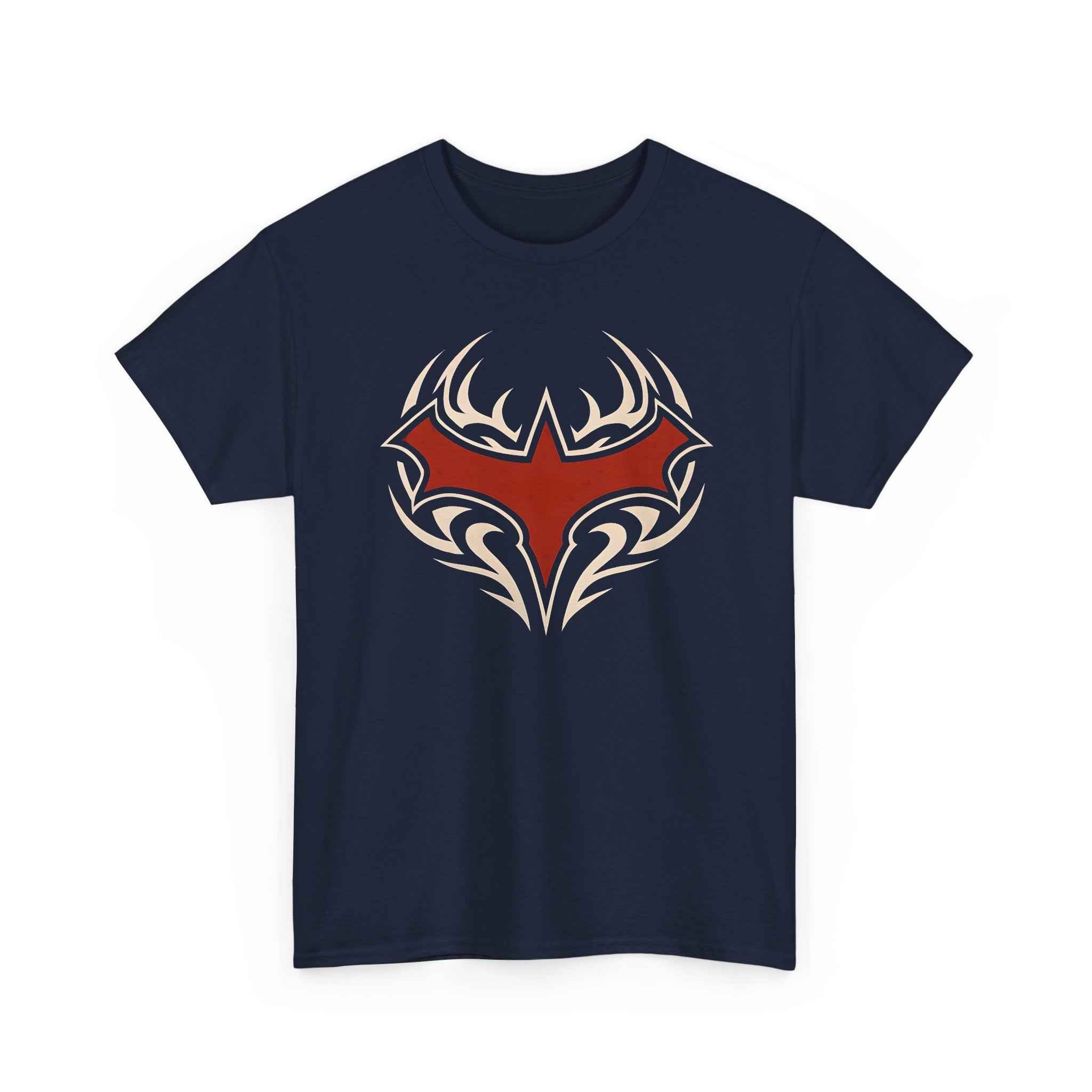 Tribal Batman Red Bat-Symbol Unisex Graphic T-Shirt