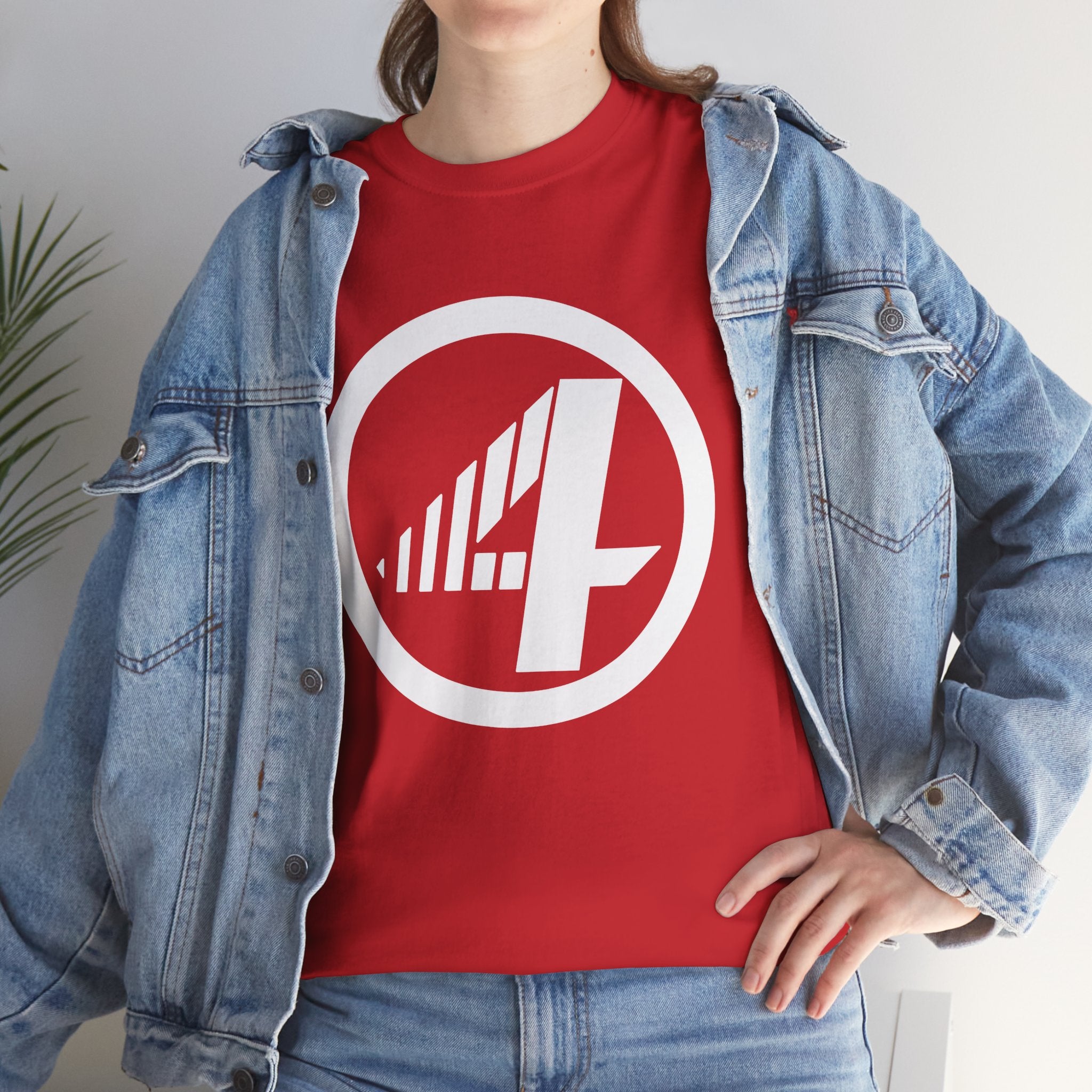 Fantastic Four Retro Logo T-Shirt — Minimalist Vintage Superhero Tee