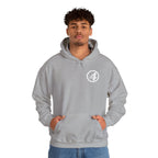 Fantastic Four Retro Logo Hoodie — Minimalist Vintage Comic Pullover