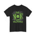 Green Lantern Willpower Graffiti Splatter Unisex T-shirt