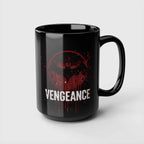 Batman Vengeance Blood Splatter Black Ceramic Mug