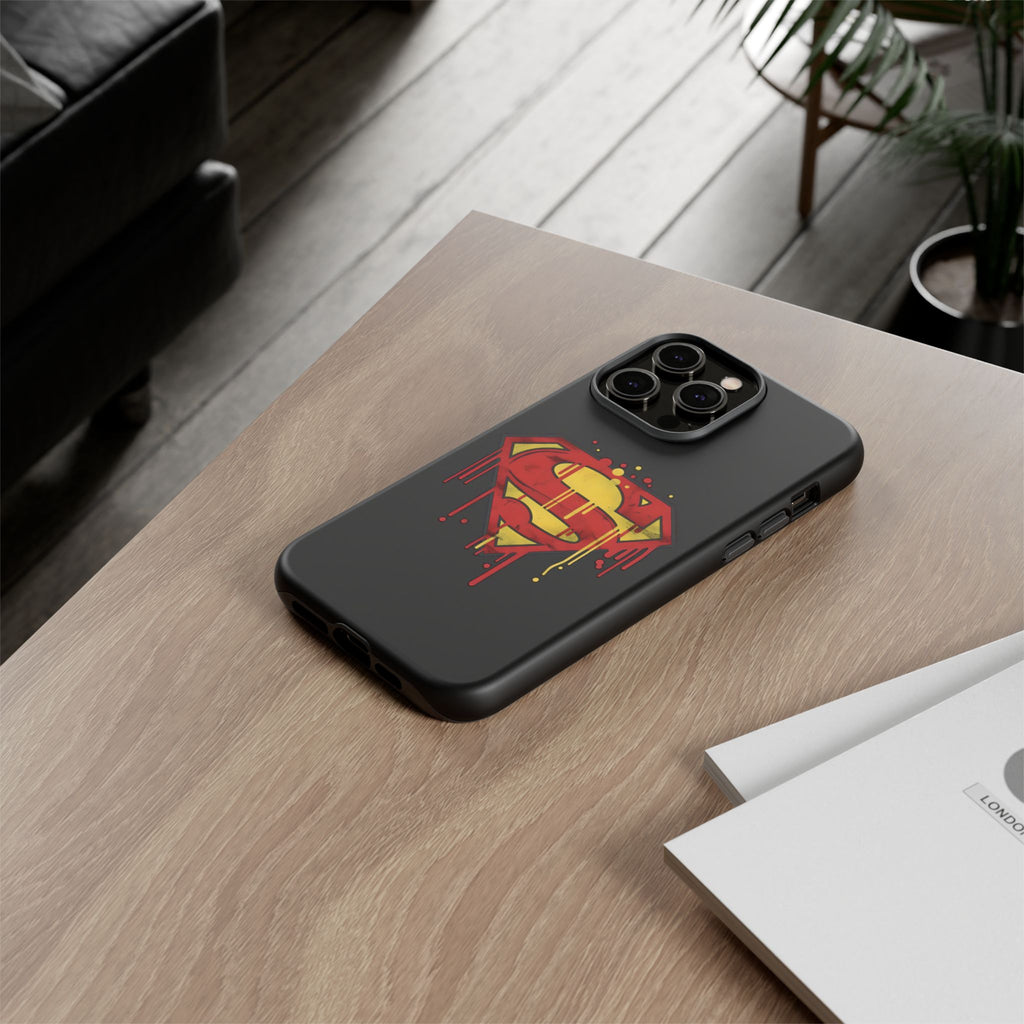 Superman Graphiti Hard iPhone Case