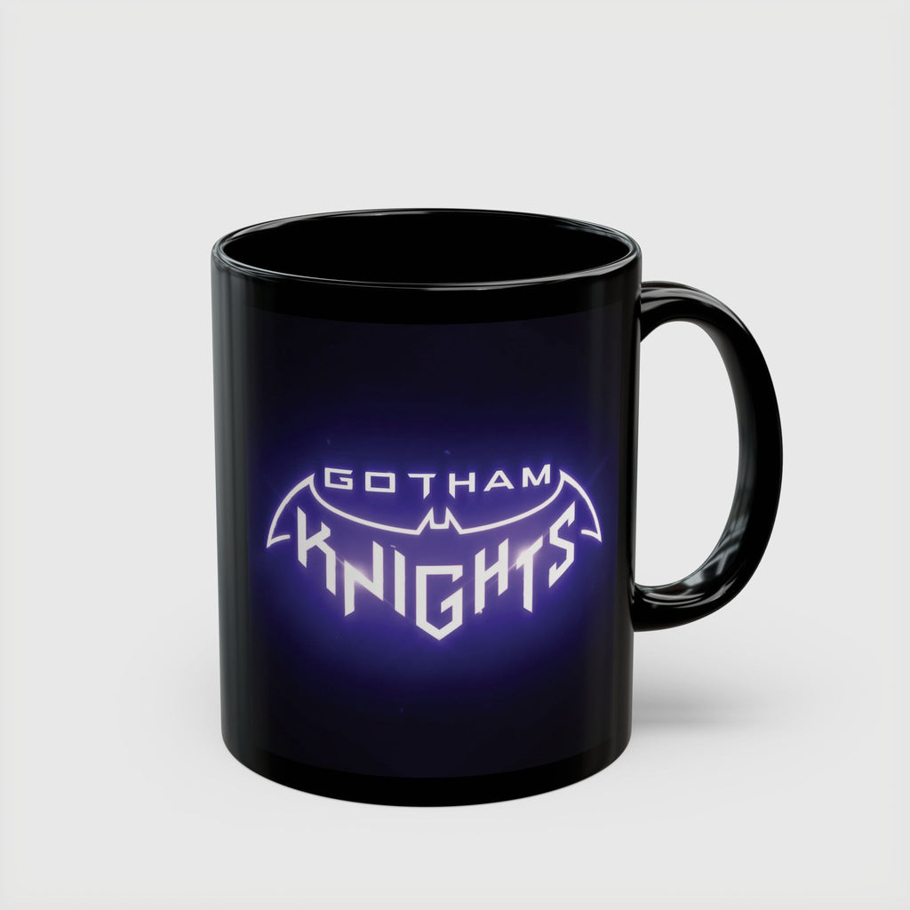 Gotham Knights & Heroes Black Morning Coffee Mug (11oz/15oz)