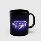Gotham Knights & Heroes Black Morning Coffee Mug (11oz/15oz)