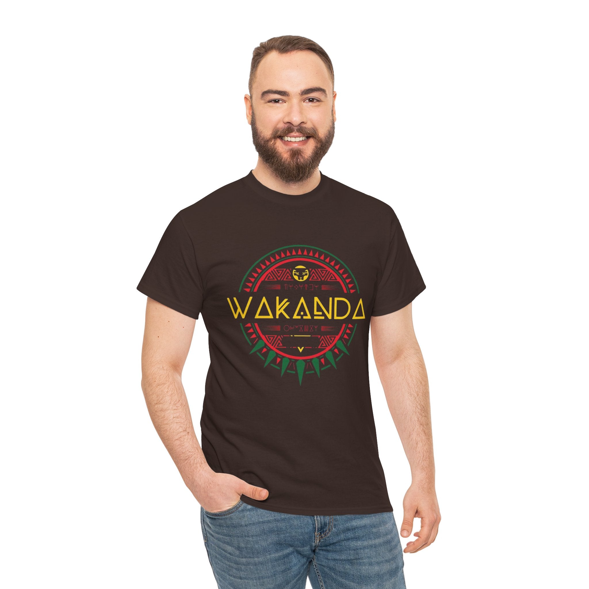 Avengers : Wakanda Forever Tribal Art Unisex T-Shirt