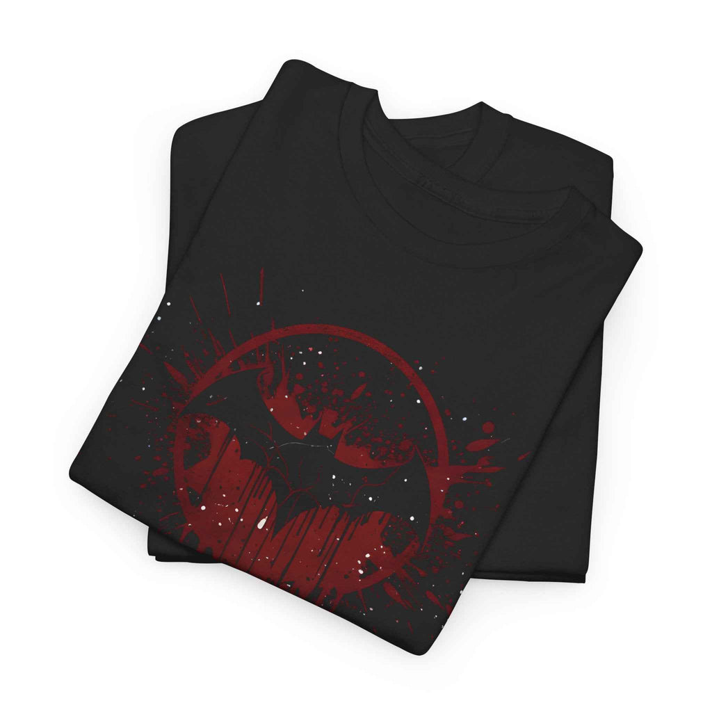 Batman Vengeance Blood Splatter Distressed Unisex T-Shirt