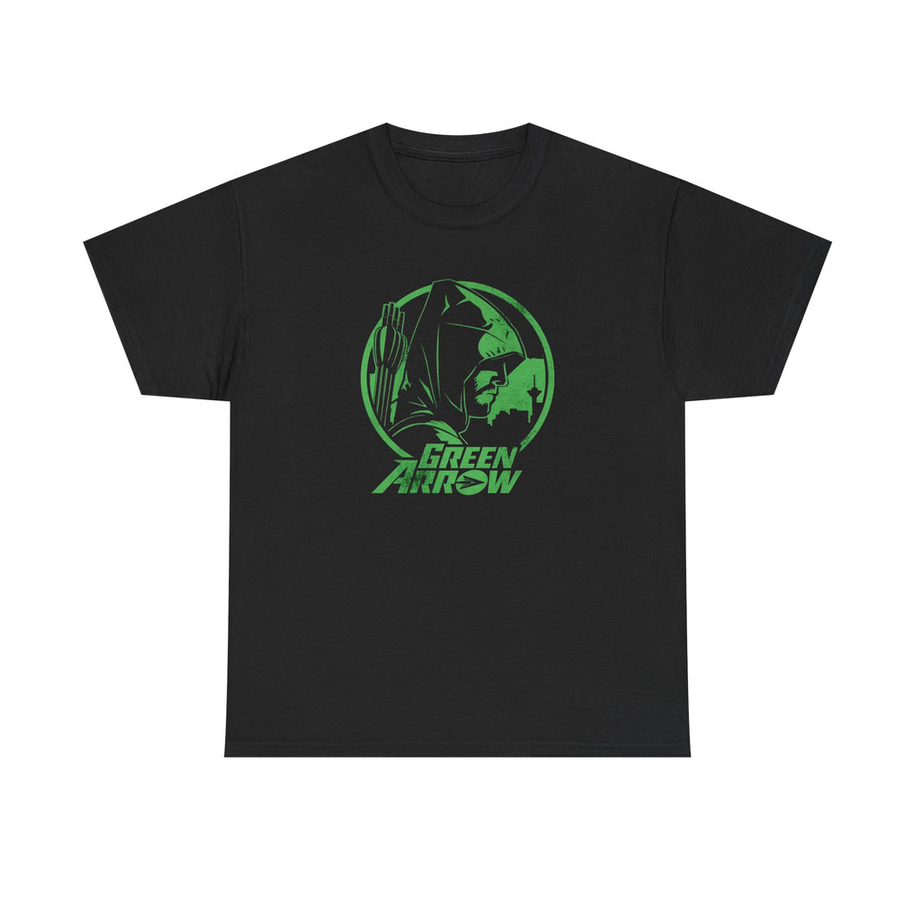 DC Green Arrow Graphic Tee — Oliver Queen - The Arrow Archer Logo T-Shirt