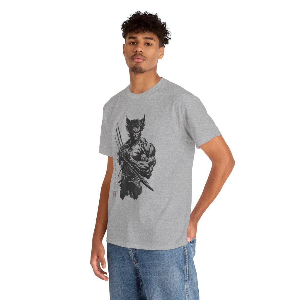 Wolverine Samurai T-Shirt – Marvel Inspired Japanese Style Unisex Tee
