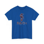Teen Titans Raven Graphic Tee — Purple Geometric Raven Shirt