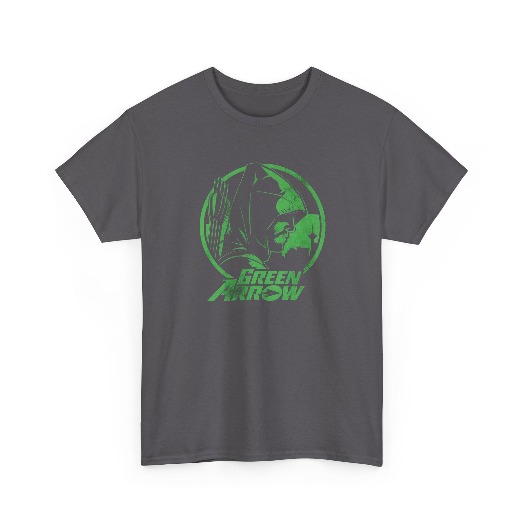 DC Green Arrow Graphic Tee — Oliver Queen - The Arrow Archer Logo T-Shirt