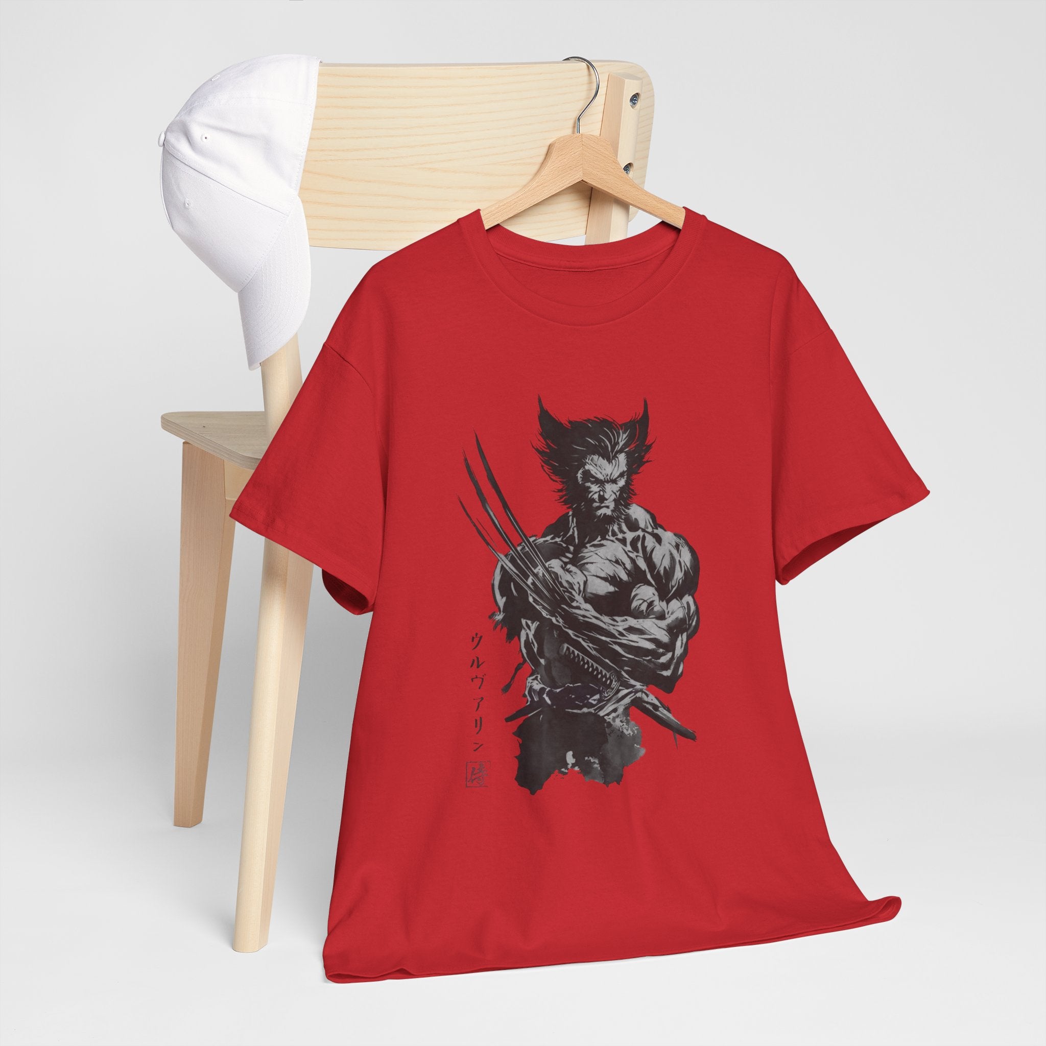 Wolverine Samurai T-Shirt – Marvel Inspired Japanese Style Unisex Tee