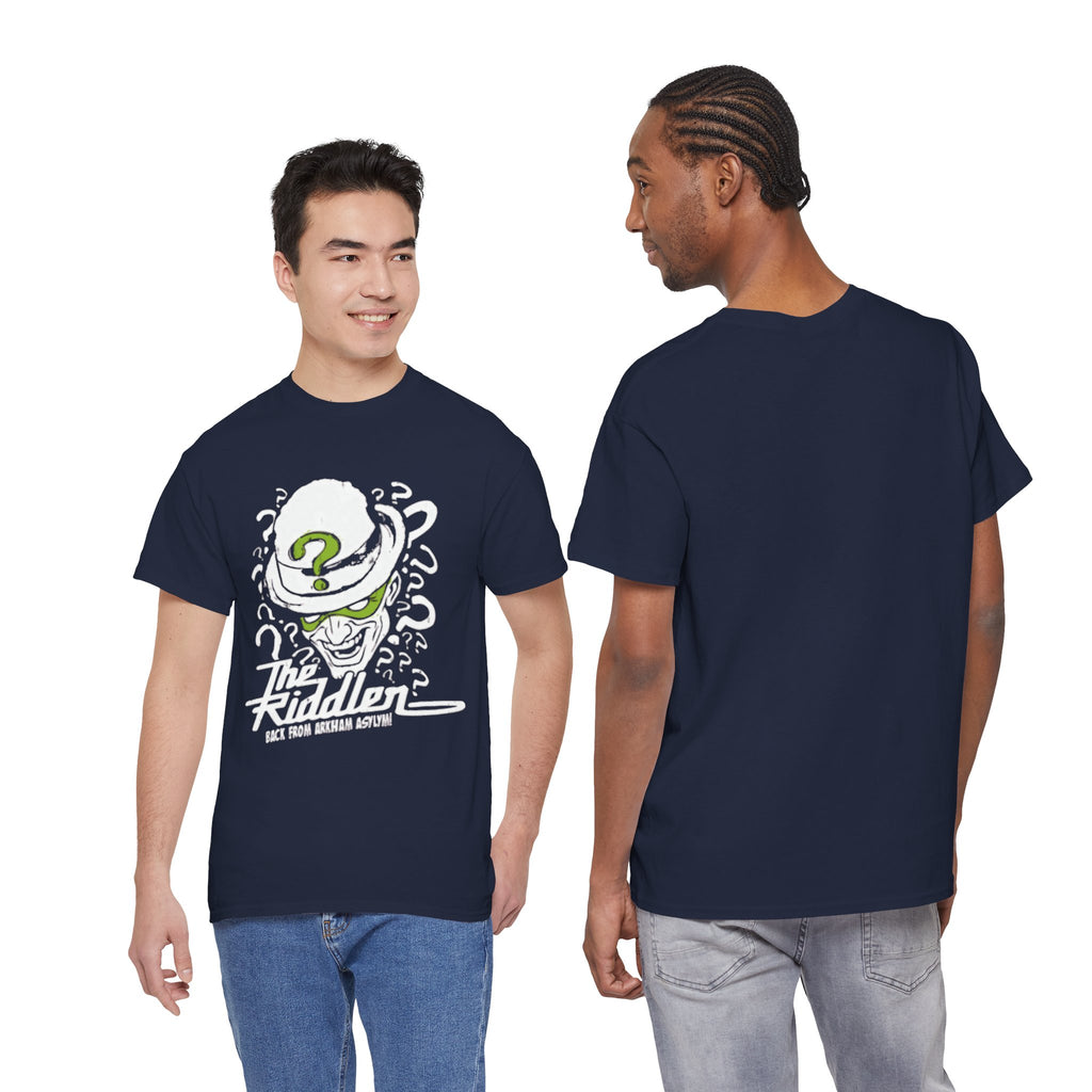 The Riddler T-Shirt – Vintage DC Batman Villain Graphic Tee | Gotham Puzzle Design