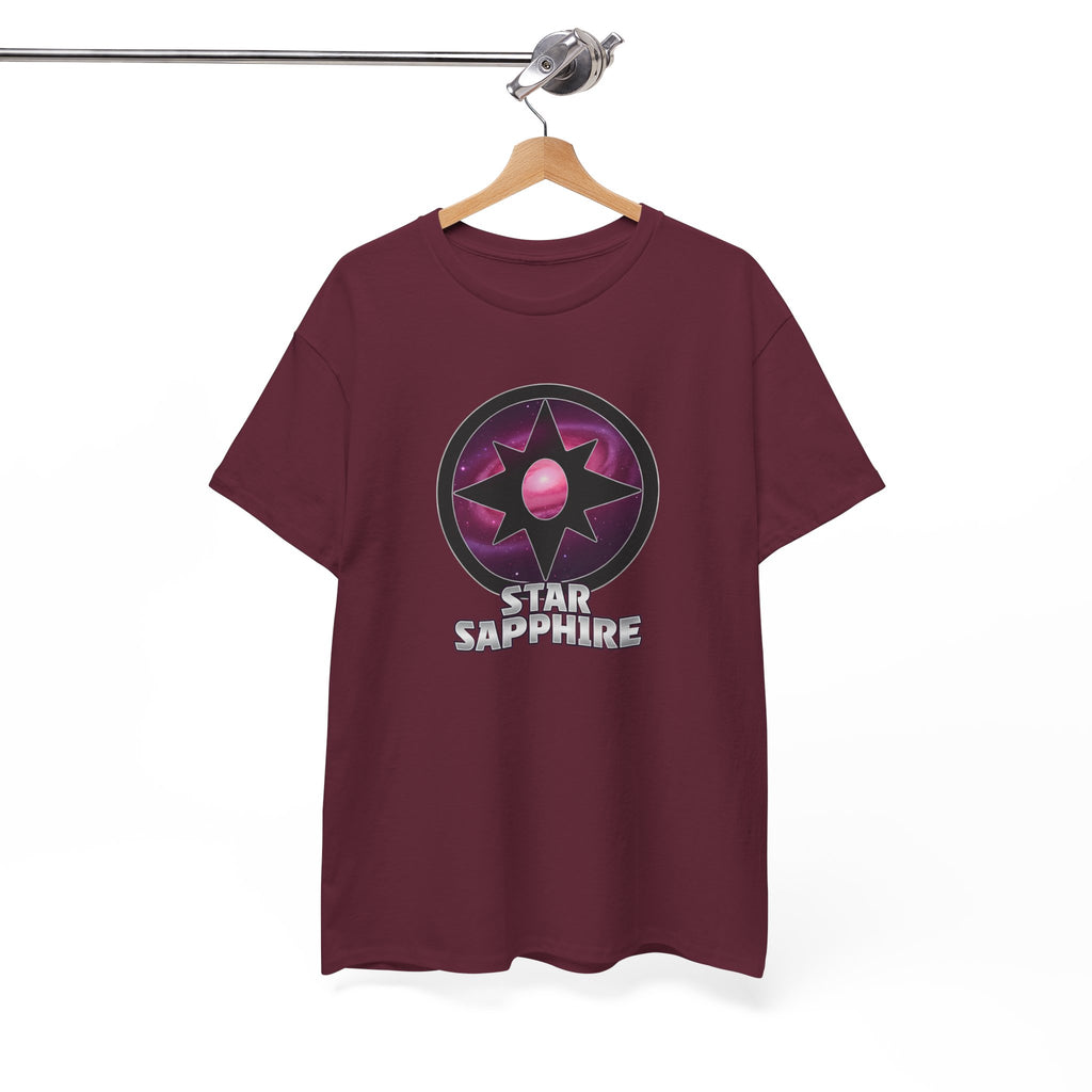 Teen Titans Star Graphic Tee — DC Star Sapphire Gem Logo T-Shirt