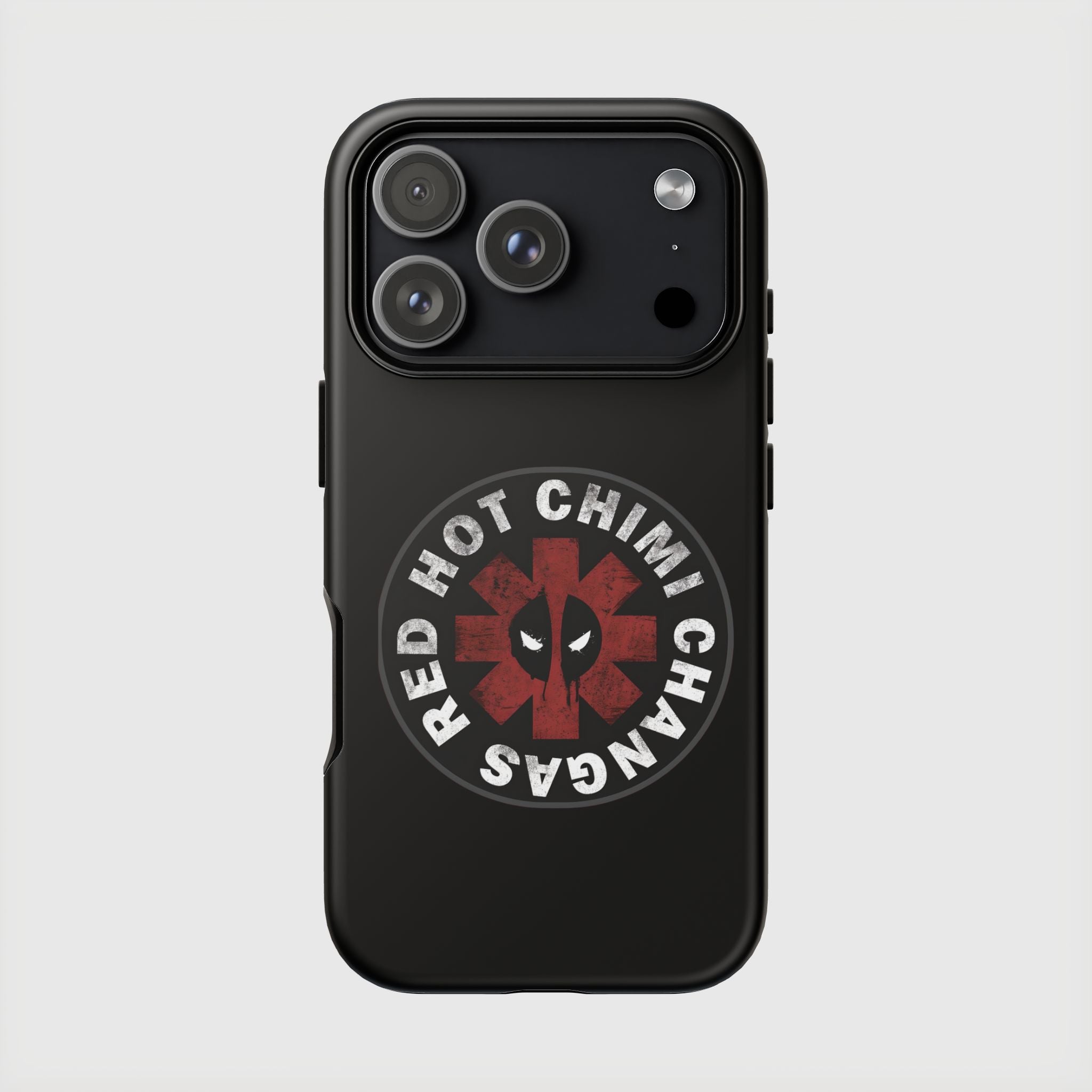 Deadpool: Chimi Chagans Hard Case for iPhone 17, 17 Air, 17 Pro Max, 16, 15, 14