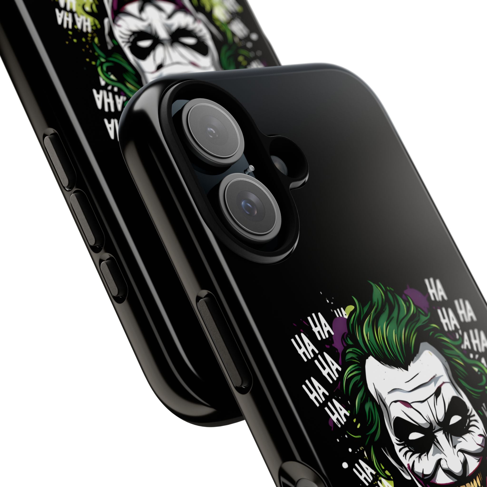 Joker "Bad Joke" DC Villain Hard Case for iPhone 17, 17 Air, 17 Pro Max, 16, 15, 14