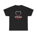 Catwoman My Valentine T-Shirt – Heart & Paw Romantic Valentine's Tee