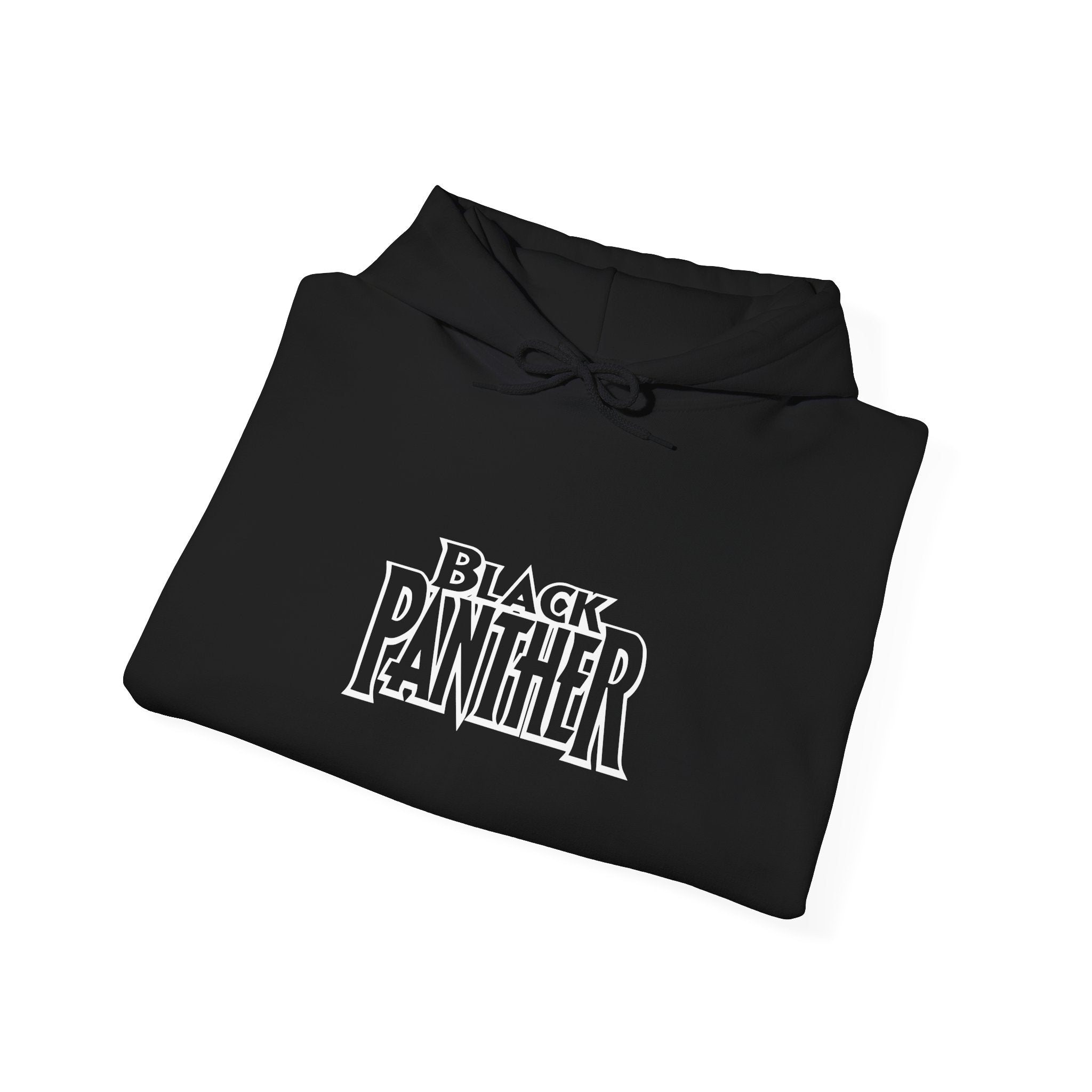 Black Panther Logo Hoodie - Marvel Black Panther Graphic Pullover