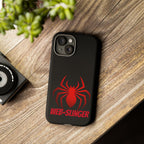 Red Spiderman Hard iPhone Case