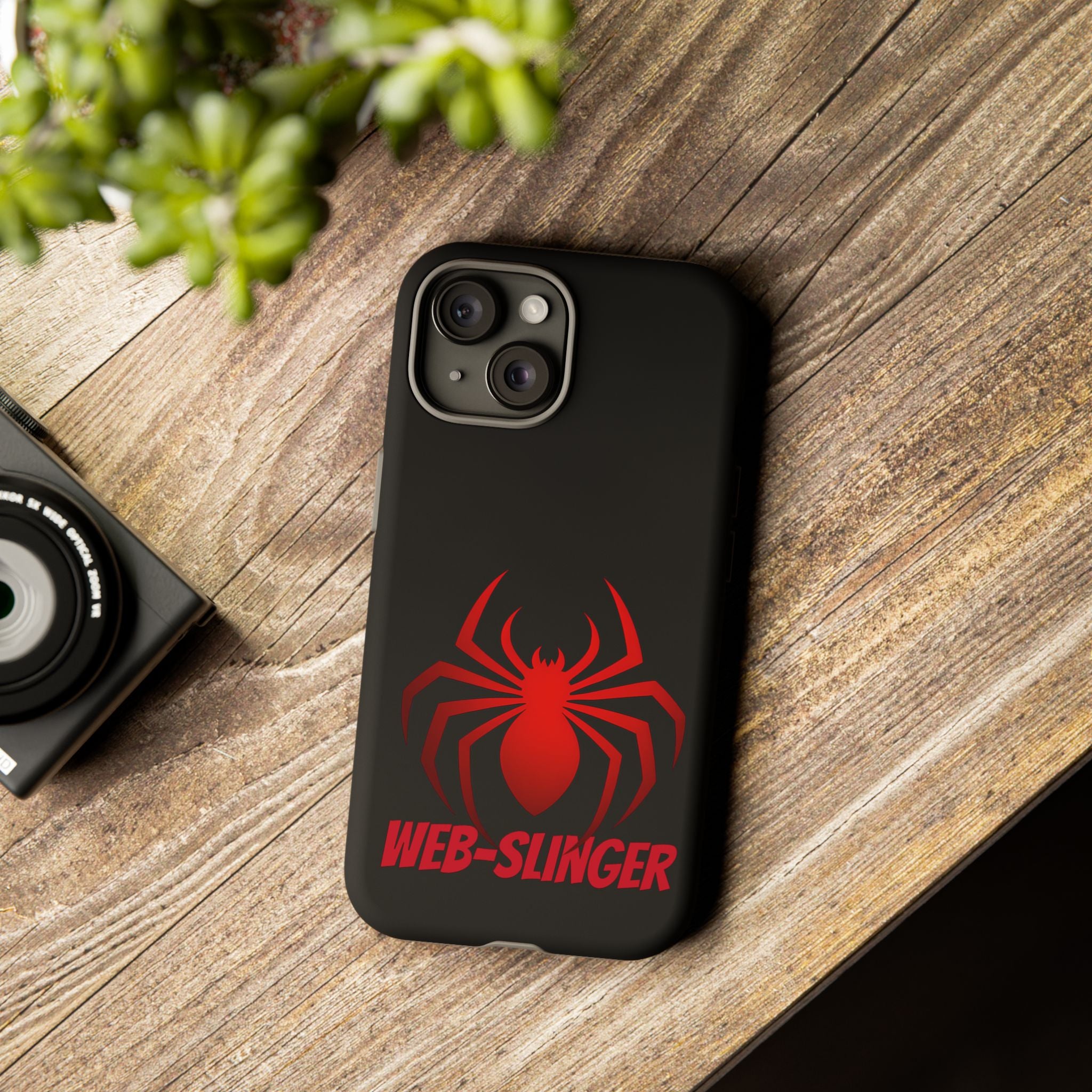 Red Spiderman Hard iPhone Case