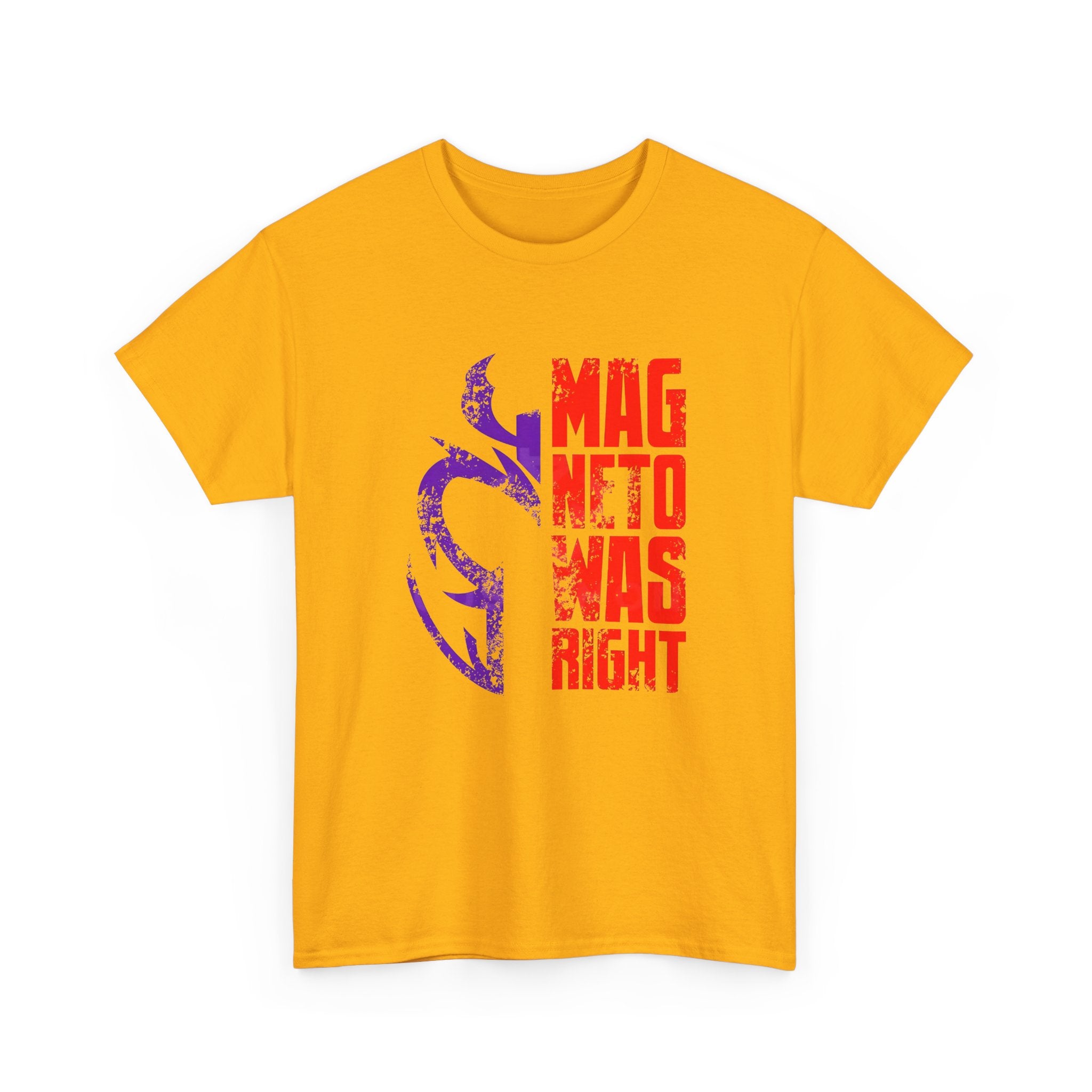 Magneto Was Right Graphic Tee — Marvel X‑Men Magneto T-Shirt