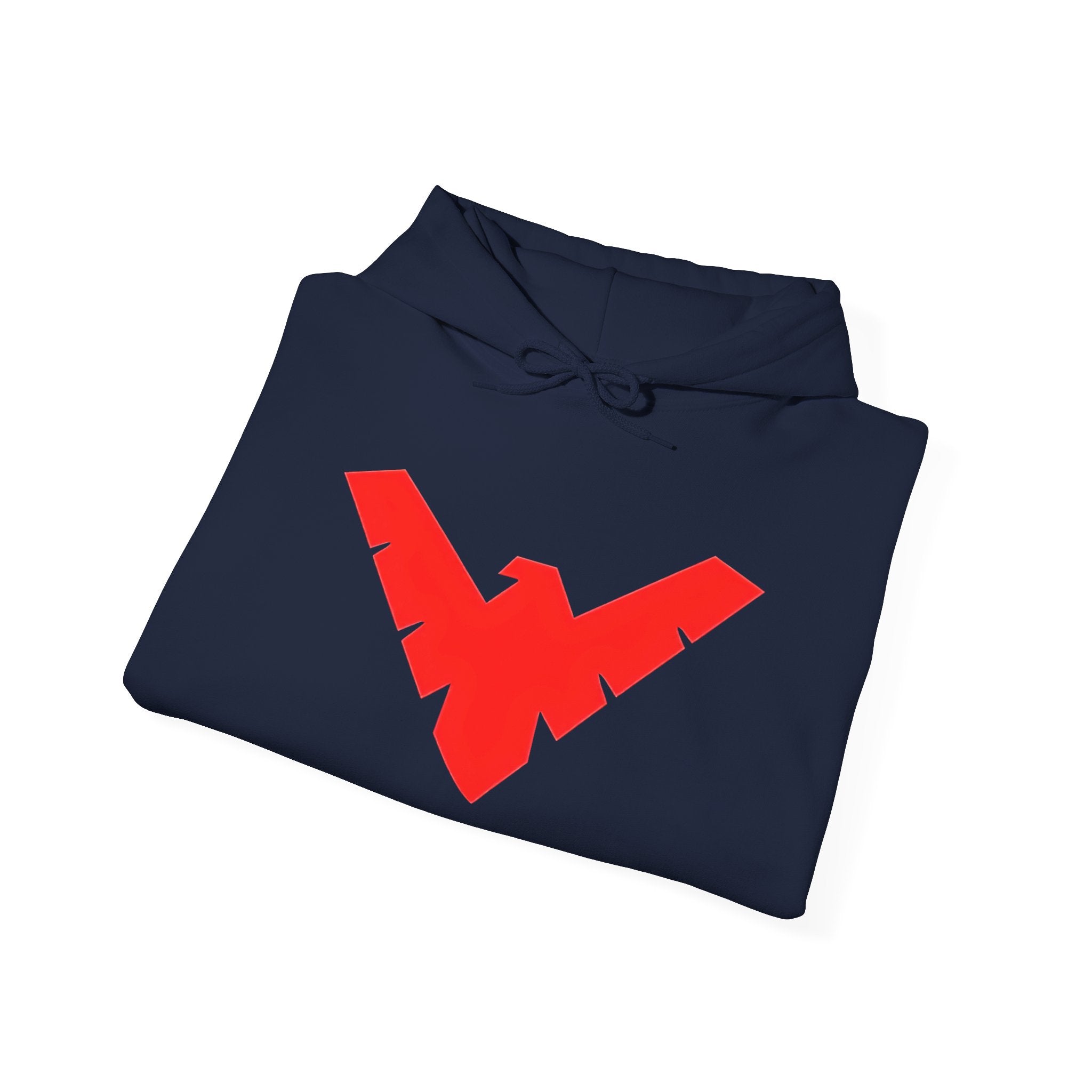 Nightwing Red Emblem Hoodie — DC New 52 Comic Logo Sweatshirt