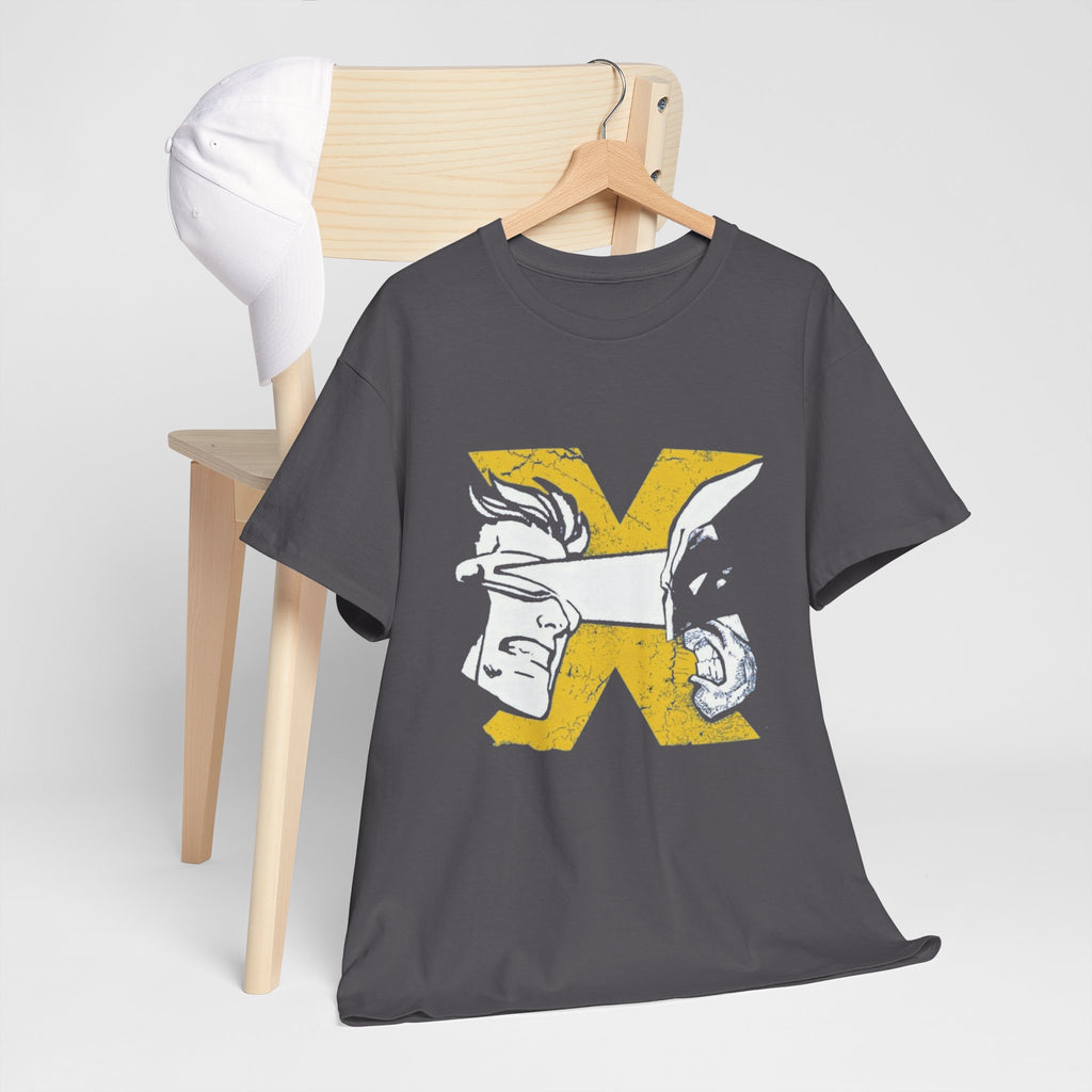 Wolverine vs Cyclops Vintage Graphic Tee — X‑Men Fan Shirt