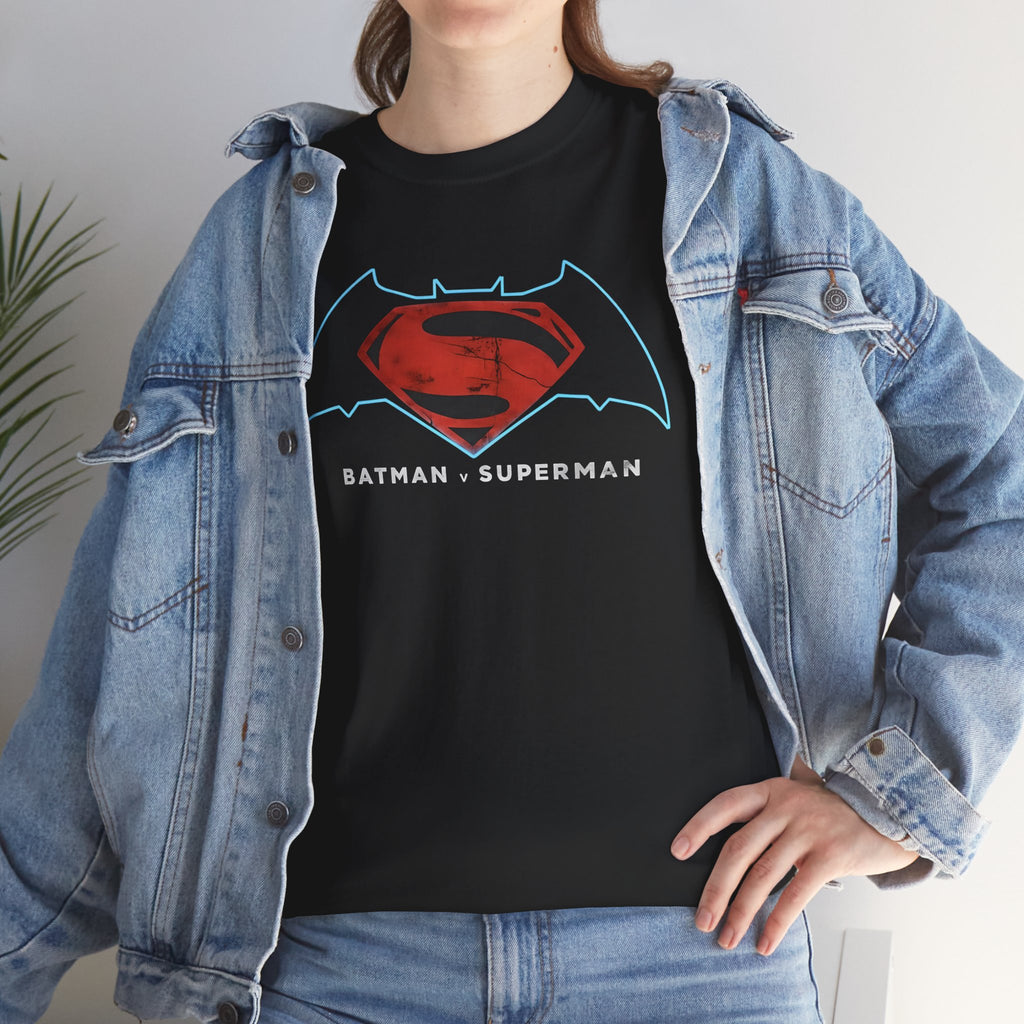 Batman v Superman: Dawn of Justice Movie Logo Unisex Graphic T-Shirt