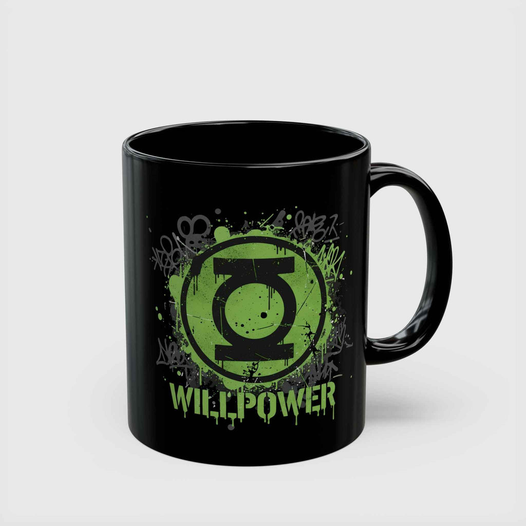Edgy Willpower Lantern Street Art Statement Coffee Mug