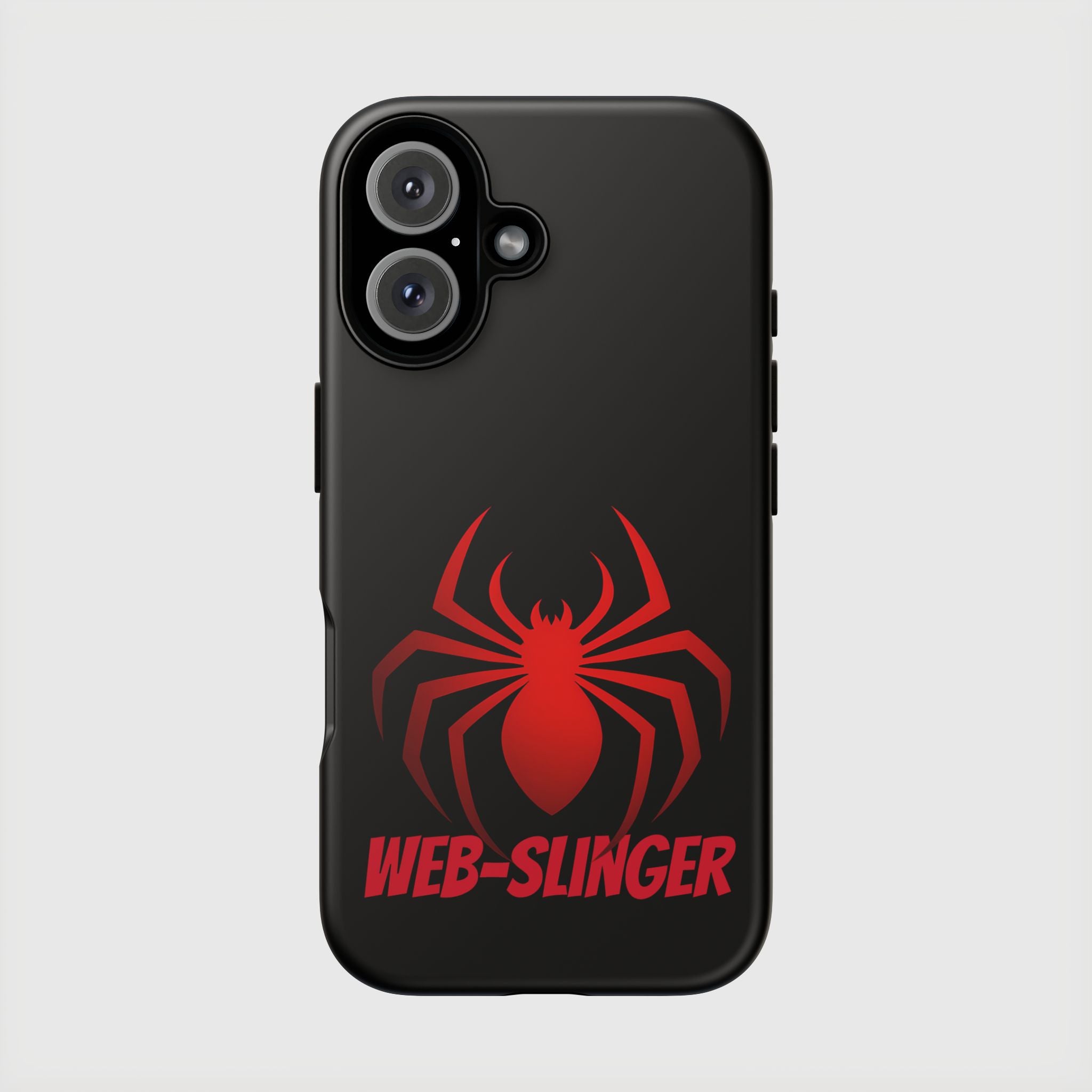 Red Spiderman Hard iPhone Case - Drkheroz