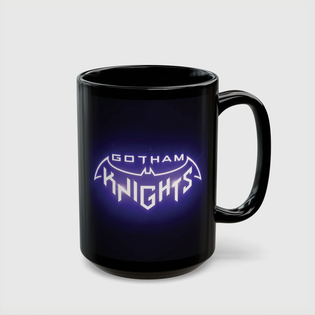 Gotham Knights & Heroes Black Morning Coffee Mug (11oz/15oz)