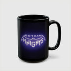 Gotham Knights & Heroes Black Morning Coffee Mug (11oz/15oz)
