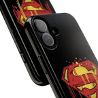 Superman Graphiti Hard iPhone Case