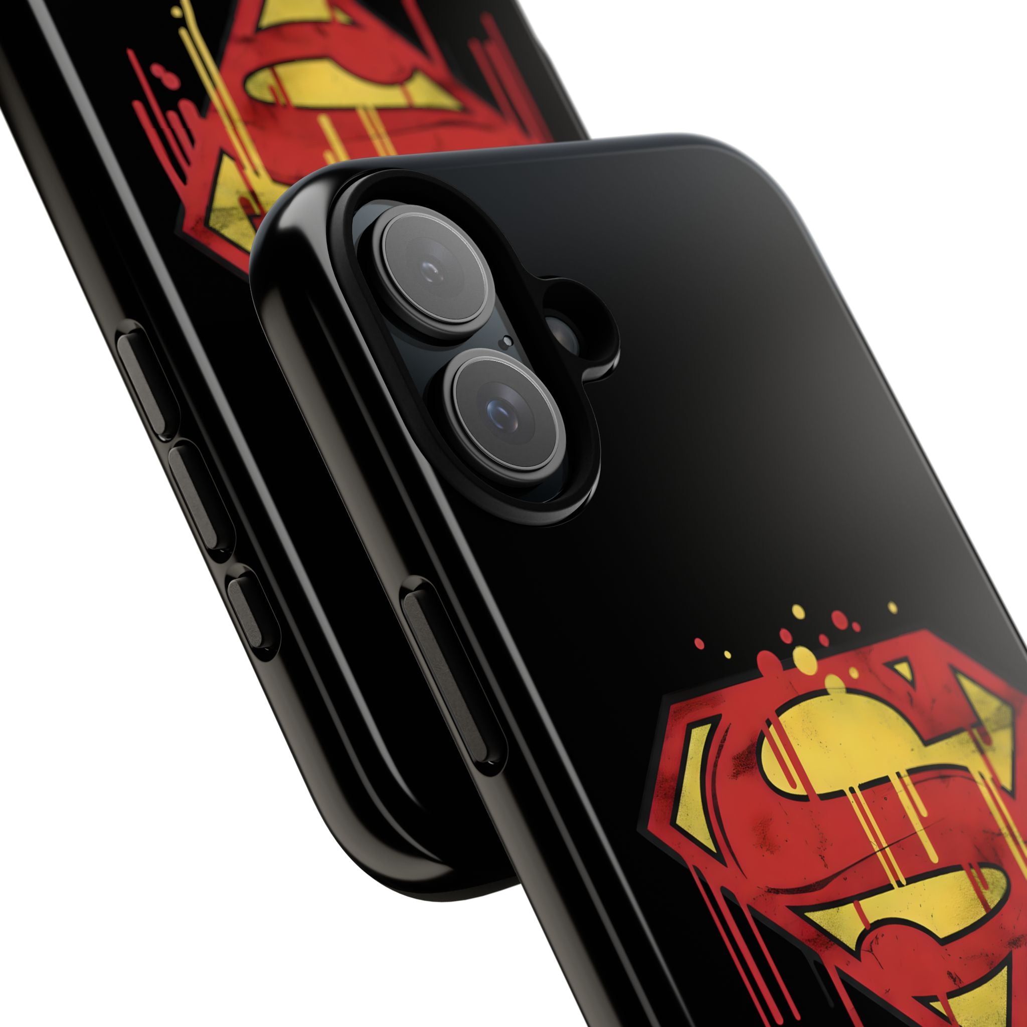 Superman Graphiti Hard iPhone Case