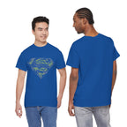 Superman Tech Shield T-Shirt — Futuristic Man of Steel Fanart Logo Tee
