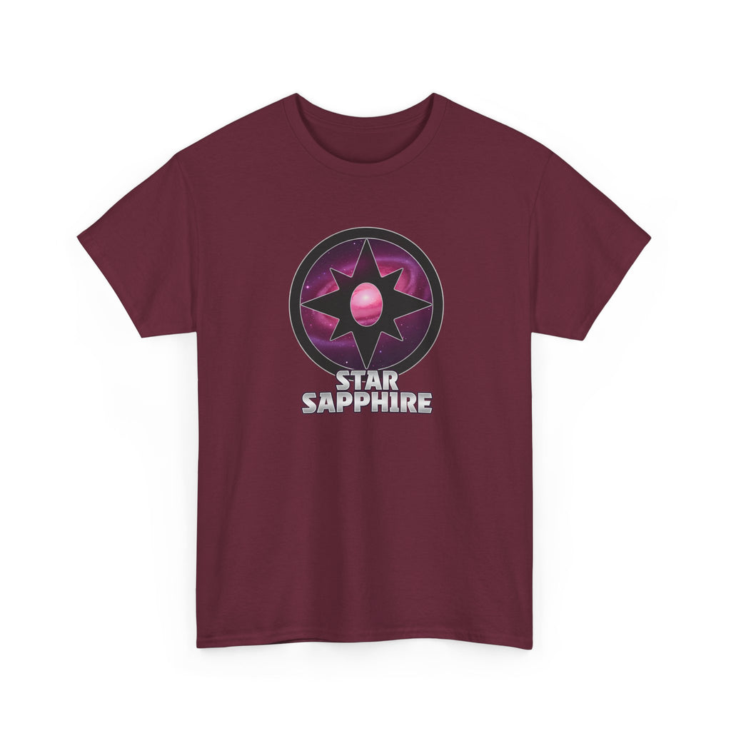Teen Titans Star Graphic Tee — DC Star Sapphire Gem Logo T-Shirt