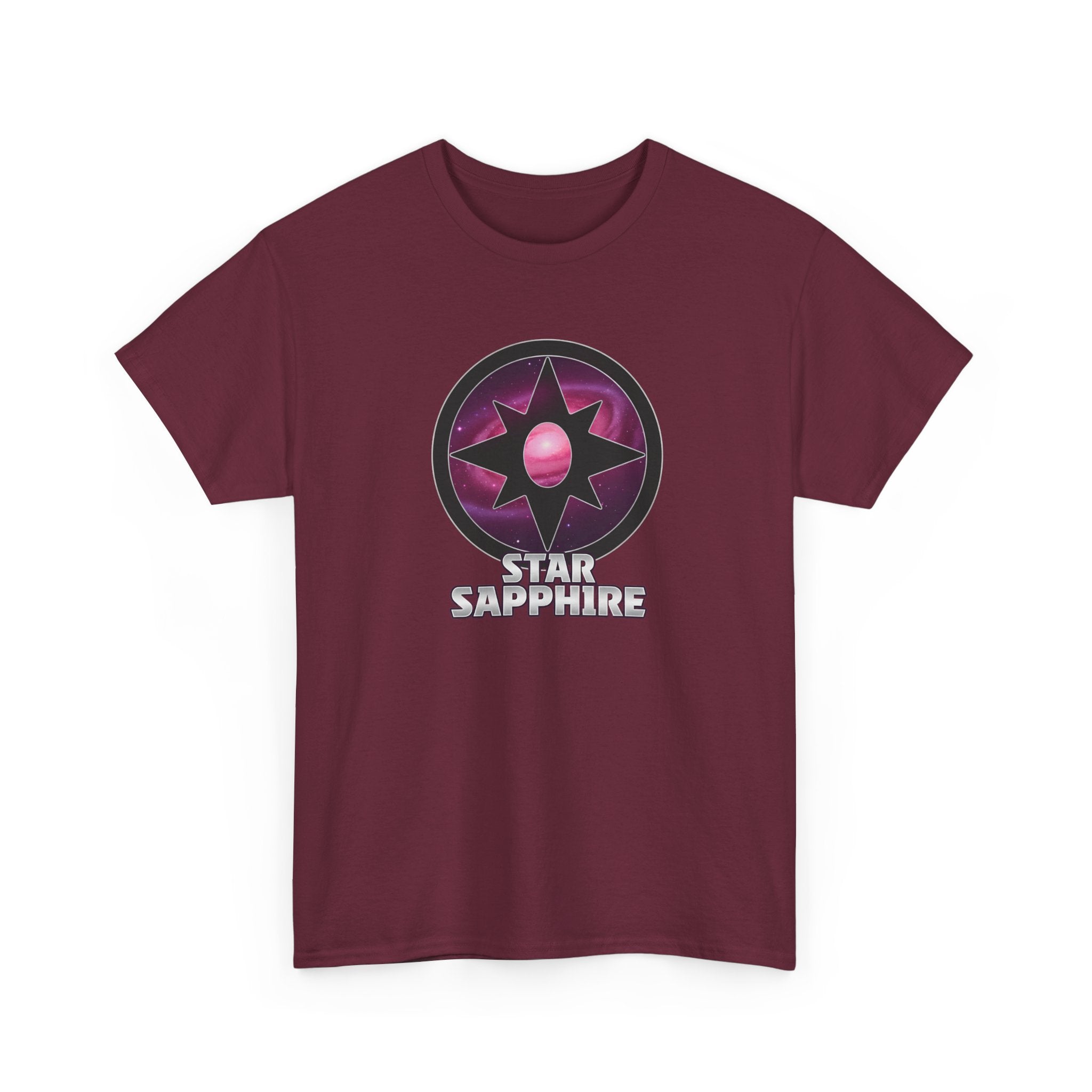 Teen Titans Star Graphic Tee — DC Star Sapphire Gem Logo T-Shirt