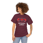 Batman & Robin 1997 Red Bat Emblem T‑Shirt - Batfamily shirt - George Clooney 90s Batman movie shirt