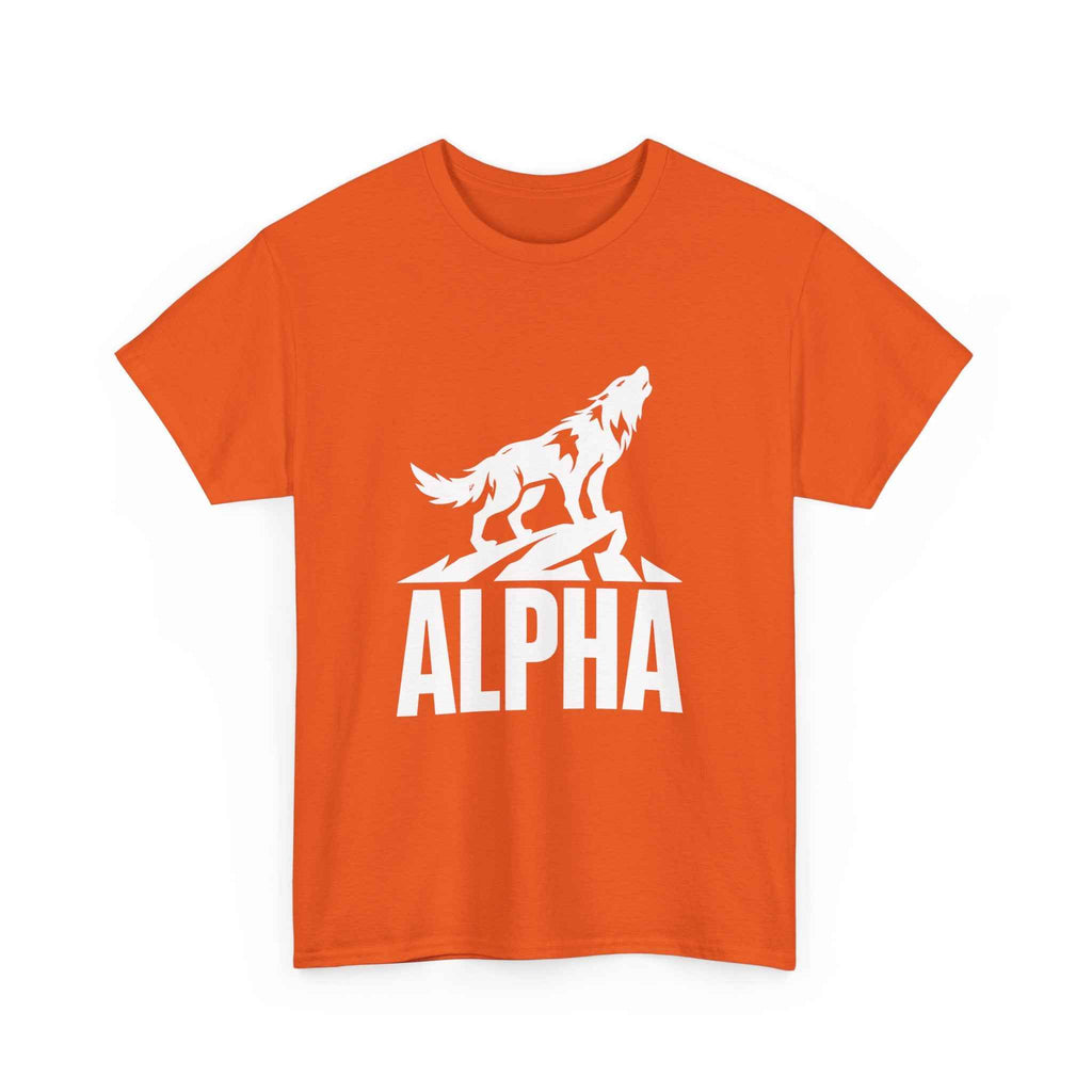 Alpha Wolf Tee, Graphic T-Shirt, Animal Lover Gift, Statement Shirt, Birthday Present, Outdoor Adventure, Cool Tee, Unisex Shirt