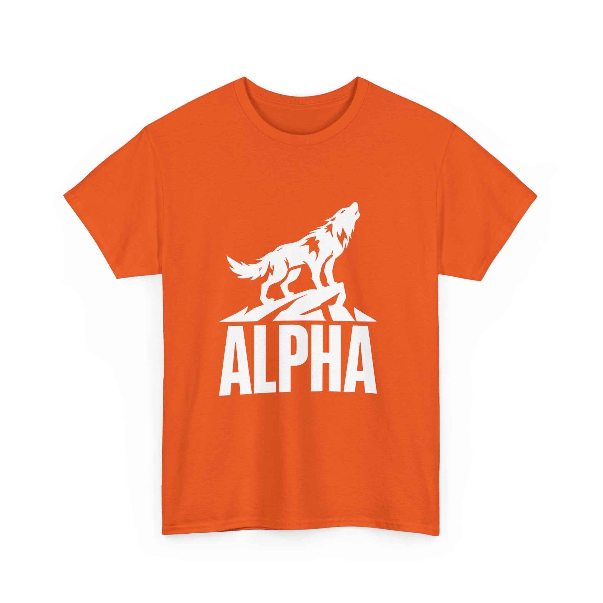 Alpha Wolf Tee, Graphic T-Shirt, Animal Lover Gift, Statement Shirt, Birthday Present, Outdoor Adventure, Cool Tee, Unisex Shirt