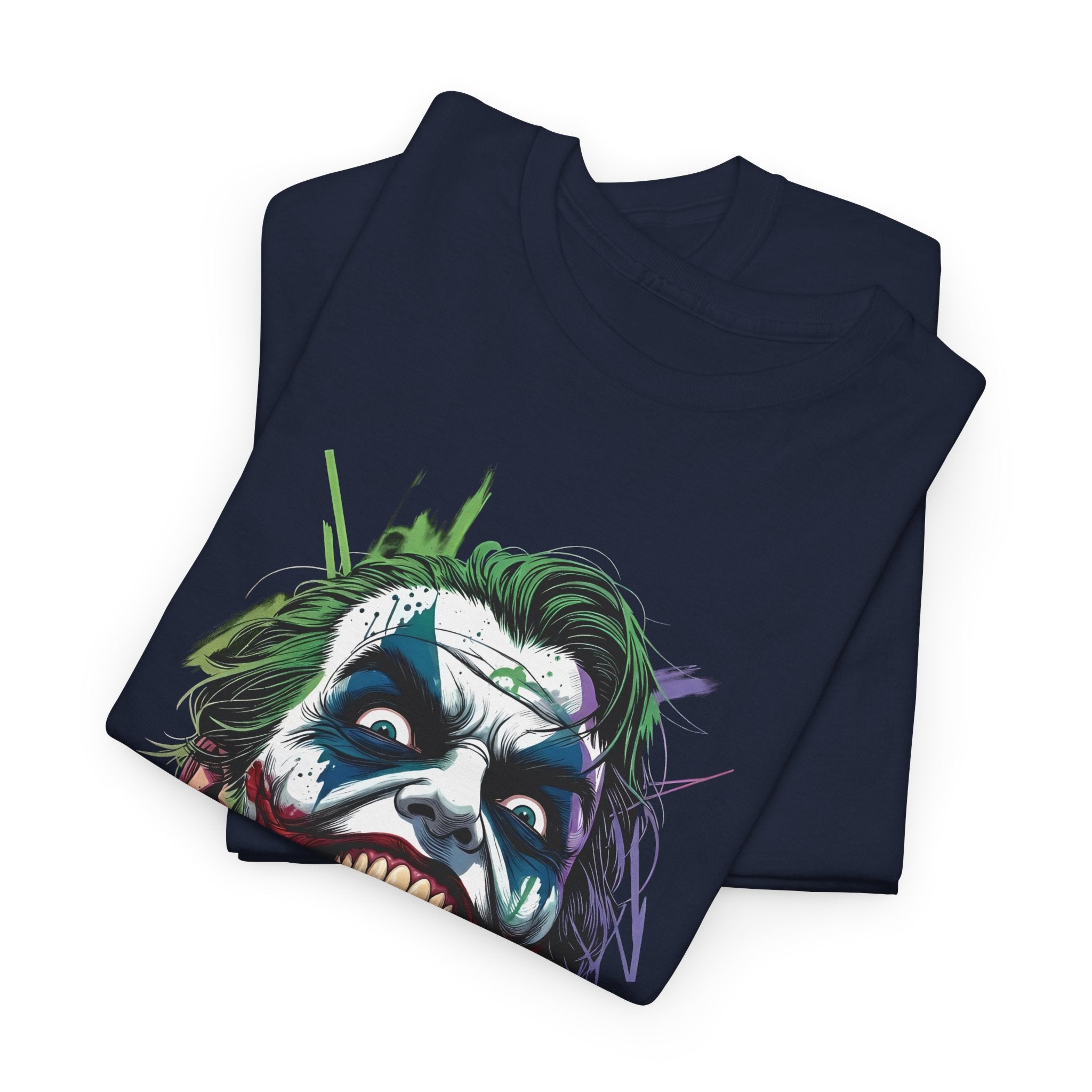 The Joker Streetwear Unisex Graphic Tee - Vintage DC Comics Joker Laugh T-Shirt