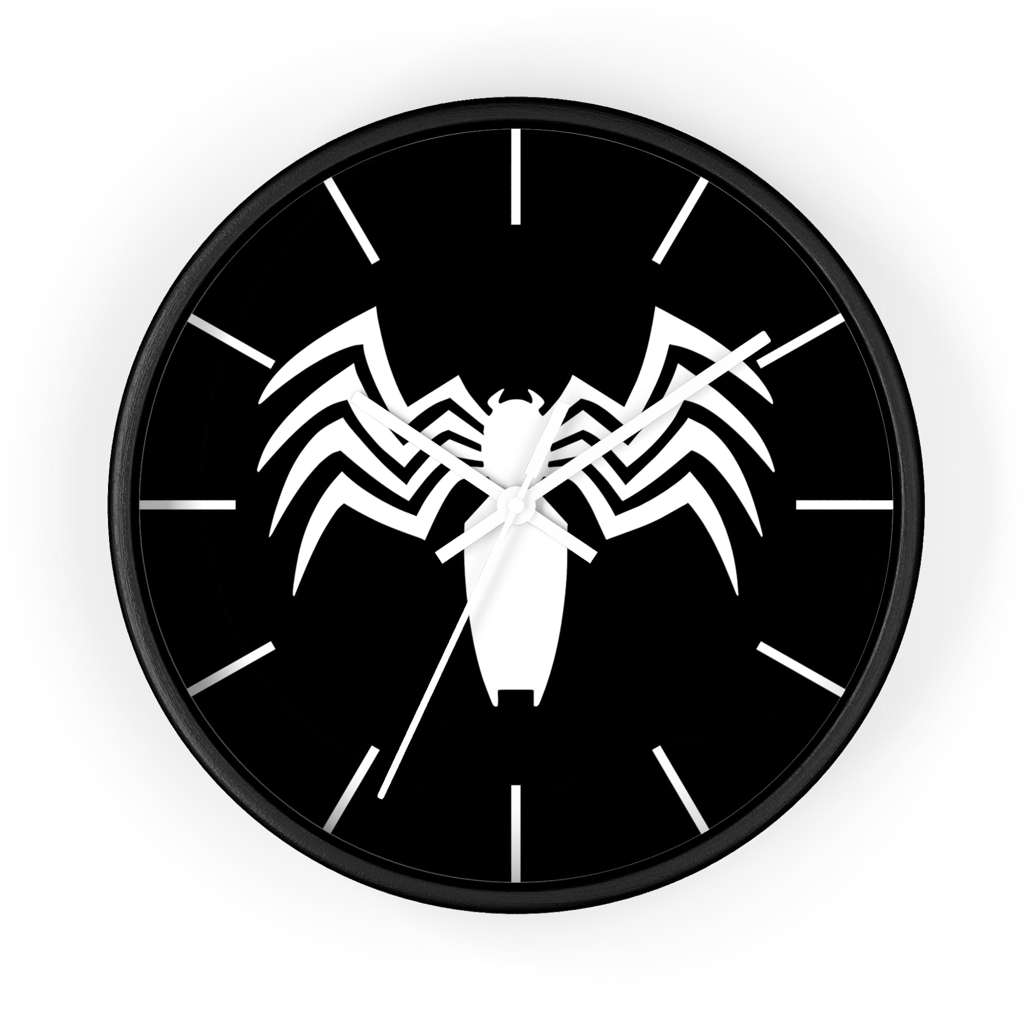 Venom Logo Wall Clock — Eddie Brock Villain Home Decor